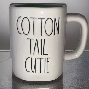 Rae Dunn Coffee Mug COTTON TAIL CUTIE Easter Tea